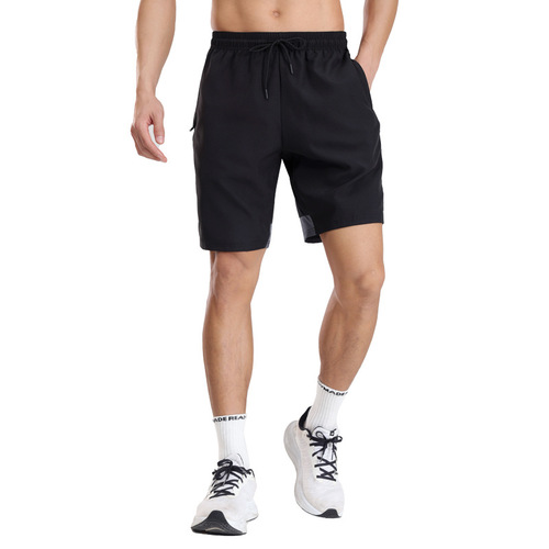 Running shorts for men, quick-dry ice silk, marathon summer, thin, fitness, casual, track training shorts