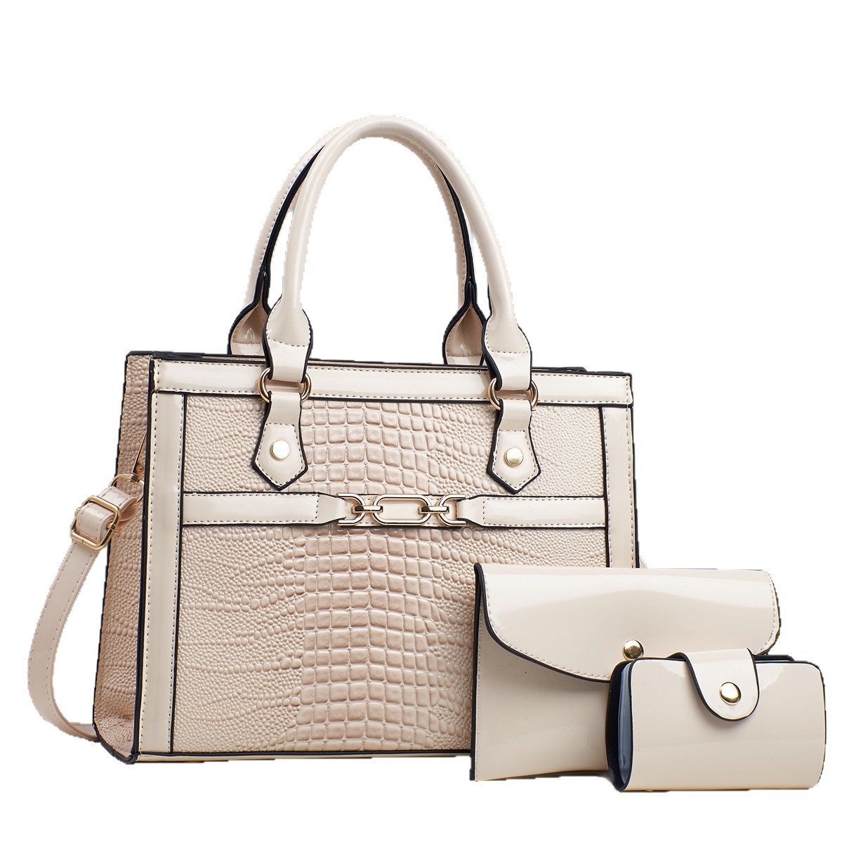 Bolsas de tres piezas, bolsas de moda, bolsas de hombro para mujeres, bolsas de gran capacidad, bolsas de madre transfronterizas