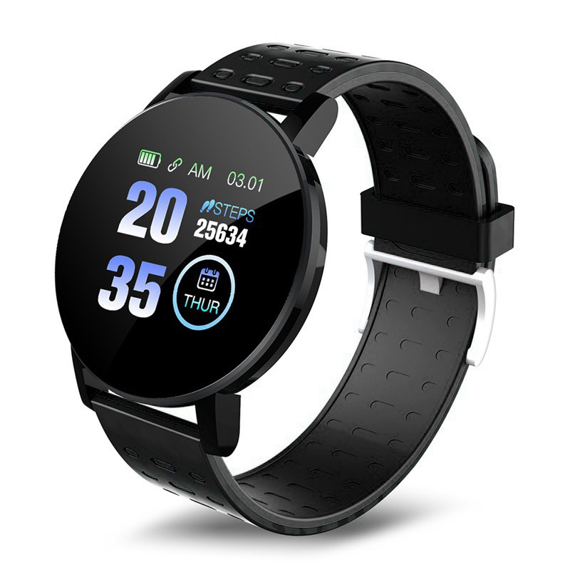 119plus Bluetooth スマートブレスレットスポーツ歩数計心拍数血圧電子ブレスレットファッションギフトクロスボーダー|undefined
