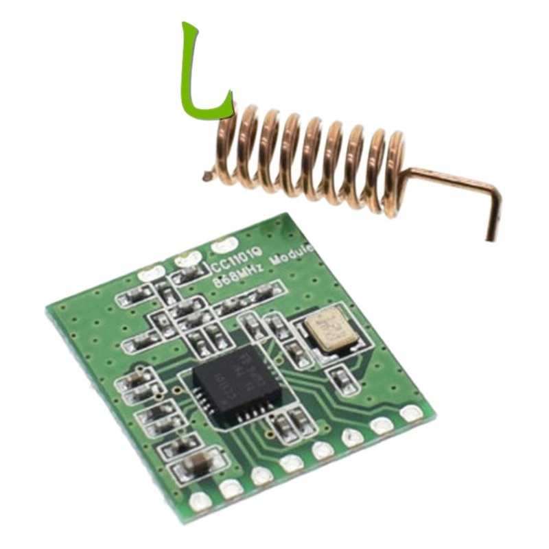 CC1 101 868 МГц/433 МГц беспроводной модуль приемопередатчика Интегрированный Промышленный Модуль радиочастотной связи на большие расстояния