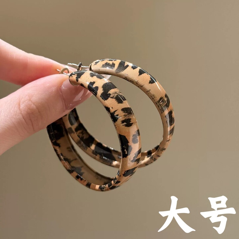 复古民族风银针花朵吊坠耳环时尚个性夸张耳钉小众气质高级感耳饰|undefined