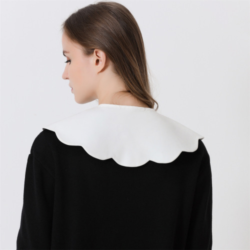 Big collar artifact autumn and winter outer coat fake collar fake collar shawl collar trendy doll collar cloak waistcoat