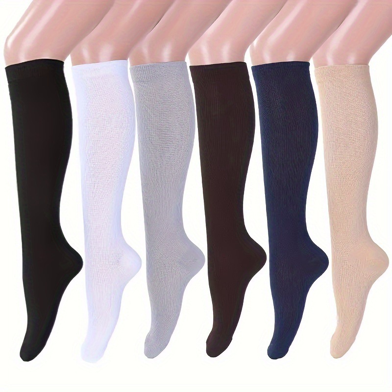 1/5 pares/6 pares de calcetines de compresión con patrón de cachorro