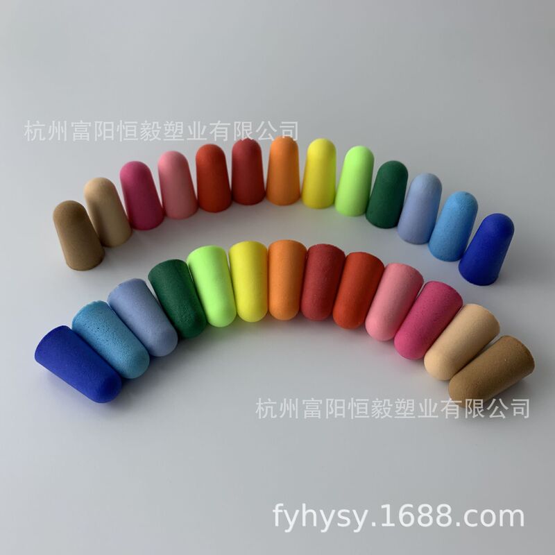Factory 33 Decibel Ce Certified Pu Slow Rebound Sleep Foam Earplugs, Bare-Packed, Anti-Noise, Noise Reduction, Silent Ear Protection