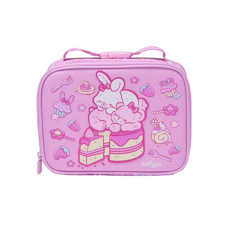 Australia smiggle doble capa Bento bolso caja de almuerzo niños de la escuela primaria BOLSA DE AISLAMIENTO impermeable bolsa de almuerzo grande