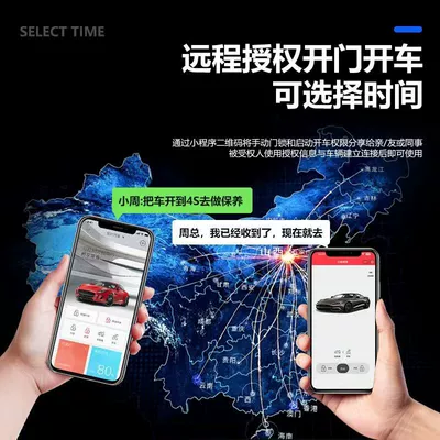 Cross-border black technology solar Car Keys