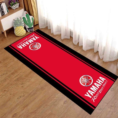 Avtomobil döşəmə paspasları — Bedside Rug, Living Room Motorcycle - motorcycle-43-40120cm-crystal-velvet-dot-plastic-bottom