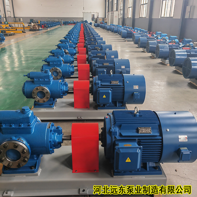 河北SMH2200R46E6.7W23三螺杆泵作为水轮机调速油泵用于电厂