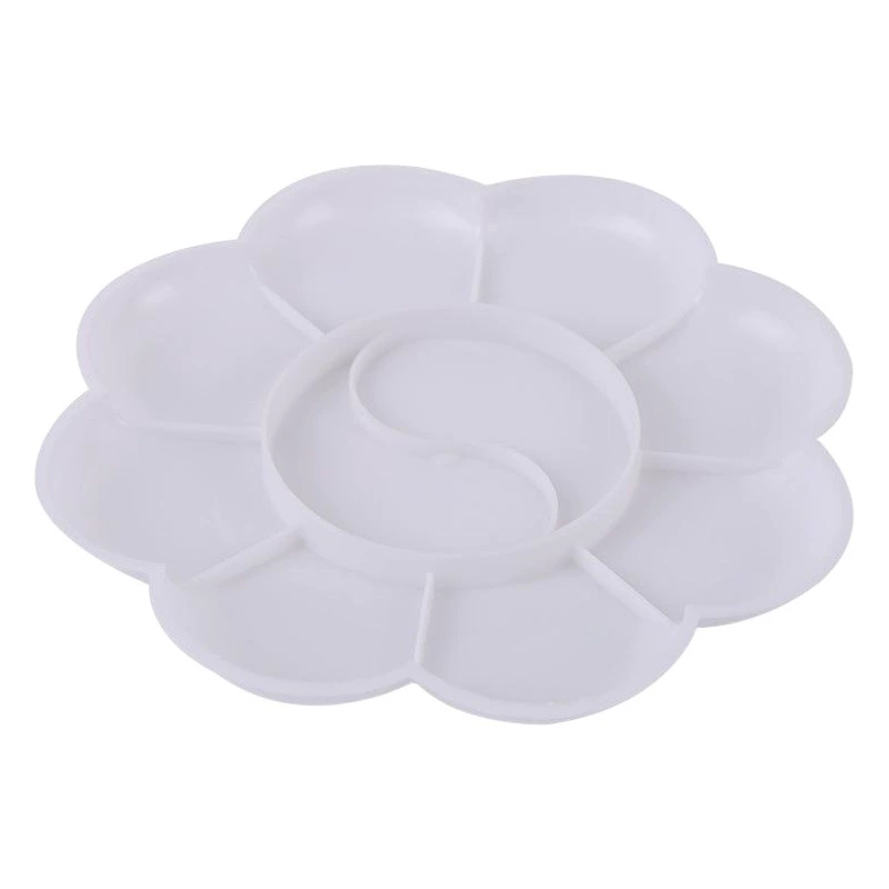 Палитра размера палитры больших детей плиты пигмента средней палитры плиты сливы прозрачных в форме сливы небольшая