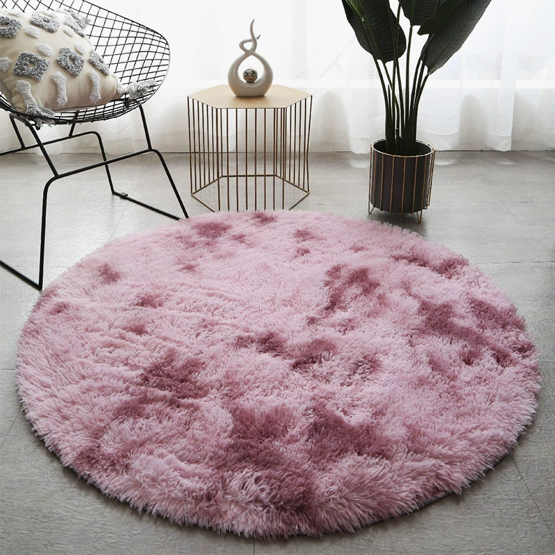 Round carpet, laptop, hexagonal tent, increased thickness, hanging basket
