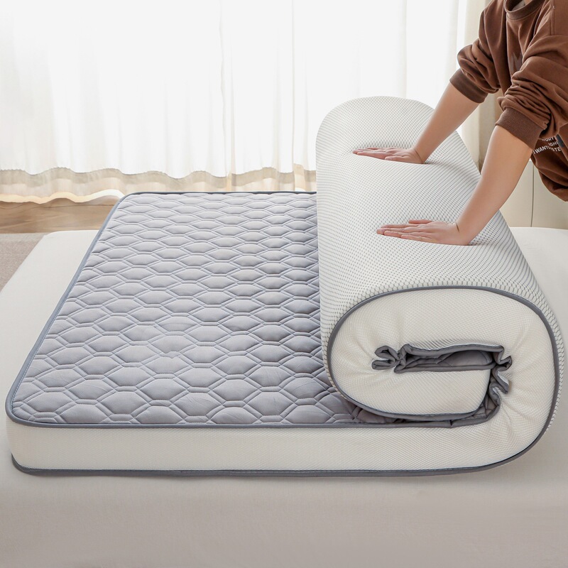 Newly Upgraded Latex Mattress for Dormitory Rental, Home Use, Student Thickened Tatami Mattress, Soft Cushion Wholesale