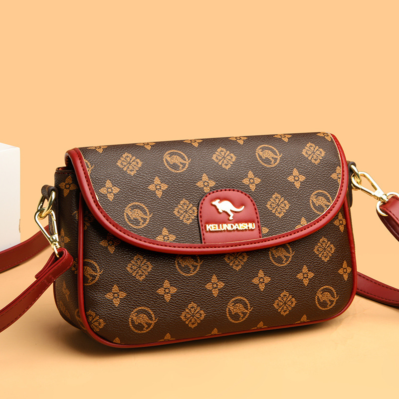 2024 Herbst Neue Damentasche Einzelne Schulter Crossbody Gedruckt Mode Vielseitig Koreanische Version 6069_voghion.com