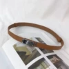 Camel silver buckle