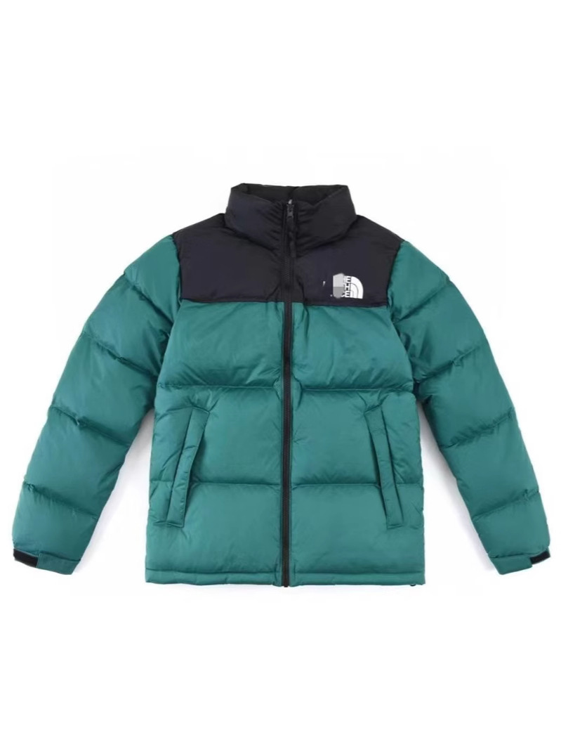 Correcto 1996 bordado NFC tres chaquetas de pluma de algodón para hombres y mujeres al aire libre chaquetas de pan caliente pareja abrigo