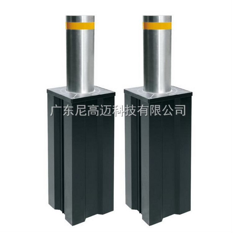 供应自动升降式硬质隔离防冲撞桩防暴伸缩阻车路障液压电动车挡柱