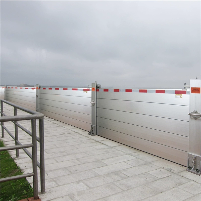 Фабрика водоперегородки производит алюминиевые противопаводковые плиты утолщенные подземные парковки противопаводковые перегородки