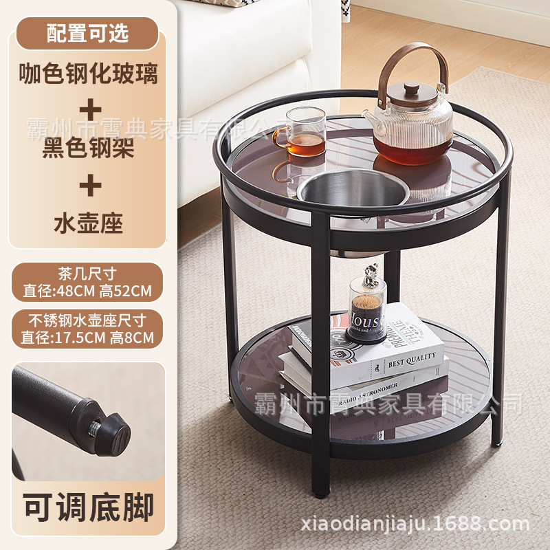 スポット麻雀サイドテーブルコーヒーテーブルティーラック肥厚チェスとカードルームティーラック麻雀マシンウォーターカップホルダー麻雀コーナーテーブル|undefined