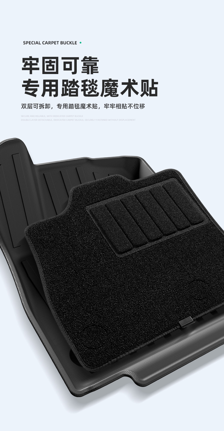 Suitable for 23-26 Lynk & Co 08 Em-P Car Floor Mats, Special Car Floor Mats, Trunk Mats, Tpe Floor Mats