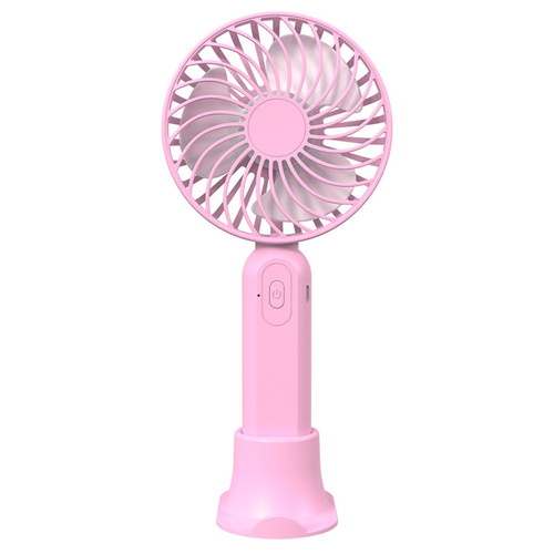 Handheld fan gift printable LOGO USB rechargeable portable mini fan desktop factory direct sale