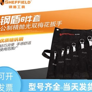 Steel Shield S017603/601/602 Metric Fine Polished Double Torx Spanner Tool Steel 6 Pieces/13 Pieces suit