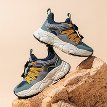 HOBIBEAR革面春秋儿童老爹鞋户外运动鞋校园日常学生单鞋厂家直销