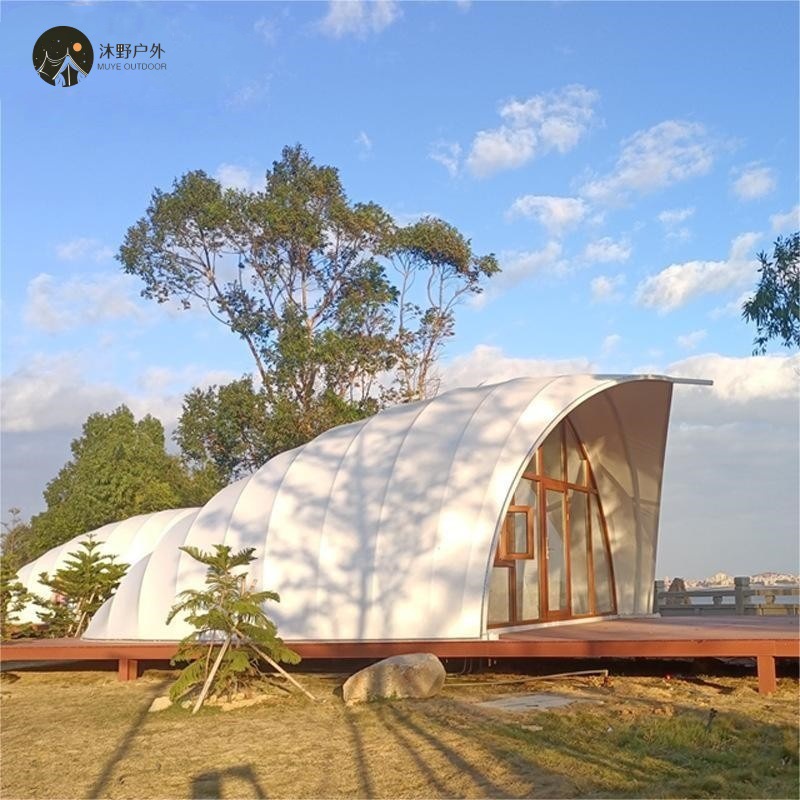 Muye campamento al aire libre gran carpa de conchas camping alojamiento escénico alojamiento residencial tienda de hotel estrella