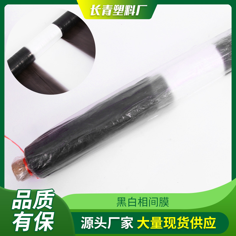 Membrana agrícola Membrana negra Membrana especial en blanco y negro para plantación de fresas Membrana blanca transparente de aislamiento térmico Membrana vegetal