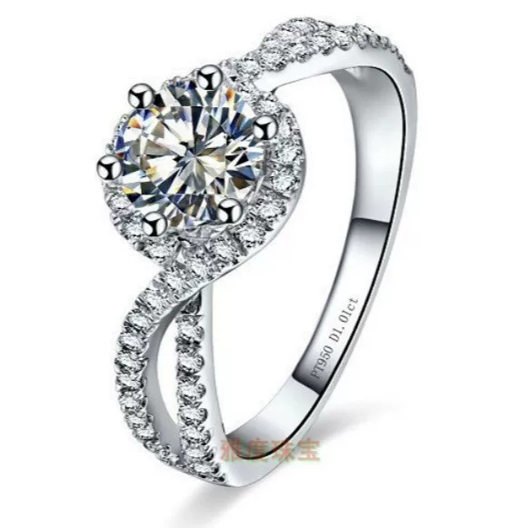 Новое монок diamond кольцо, углеродное diamond кольцо, закрученное кольцо, завод оптом 1 ct кольцо