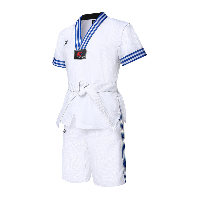 Kangrui fábrica uniforme de verano manga corta niños adultos uniforme de boxeo hombres y mujeres ropa de entrenamiento de Boxeo Tailandés