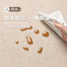 分销地毯客厅水晶绒茶几沙发地毯防水防污免洗可擦卧室地毯大面积