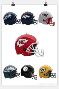 Hallmark 纪念圣诞装饰品 NFL 堪萨斯城酋长队头盔平面亚克力挂饰-阿里巴巴