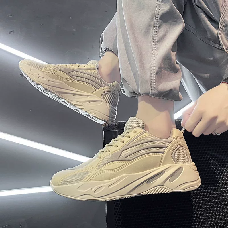 老爹鞋男士秋季新款男鞋子韩版潮流休闲百搭厚底运动鞋学生跑步鞋