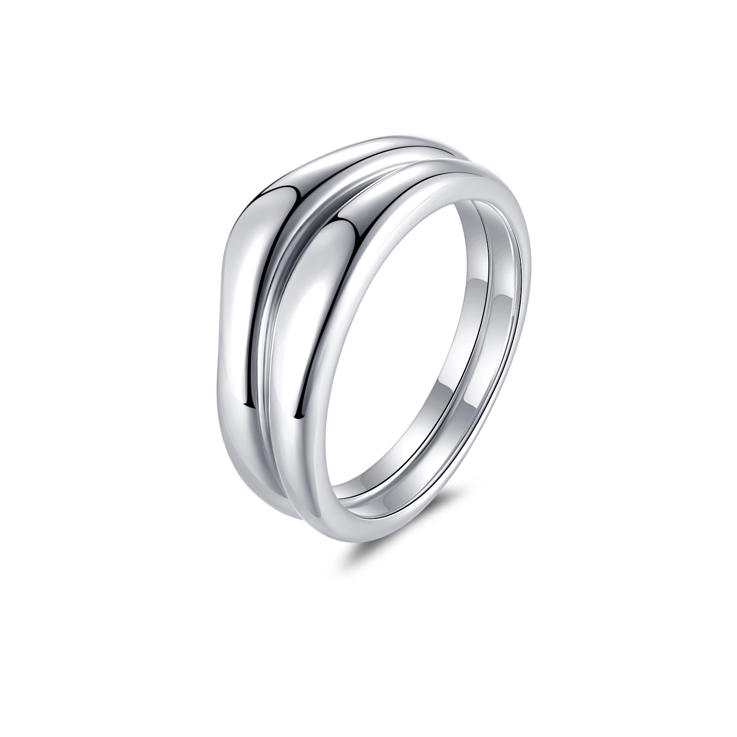 s925银跨境女款男款简约小众对戒，电镀18K金珠宝女对戒temu欧美