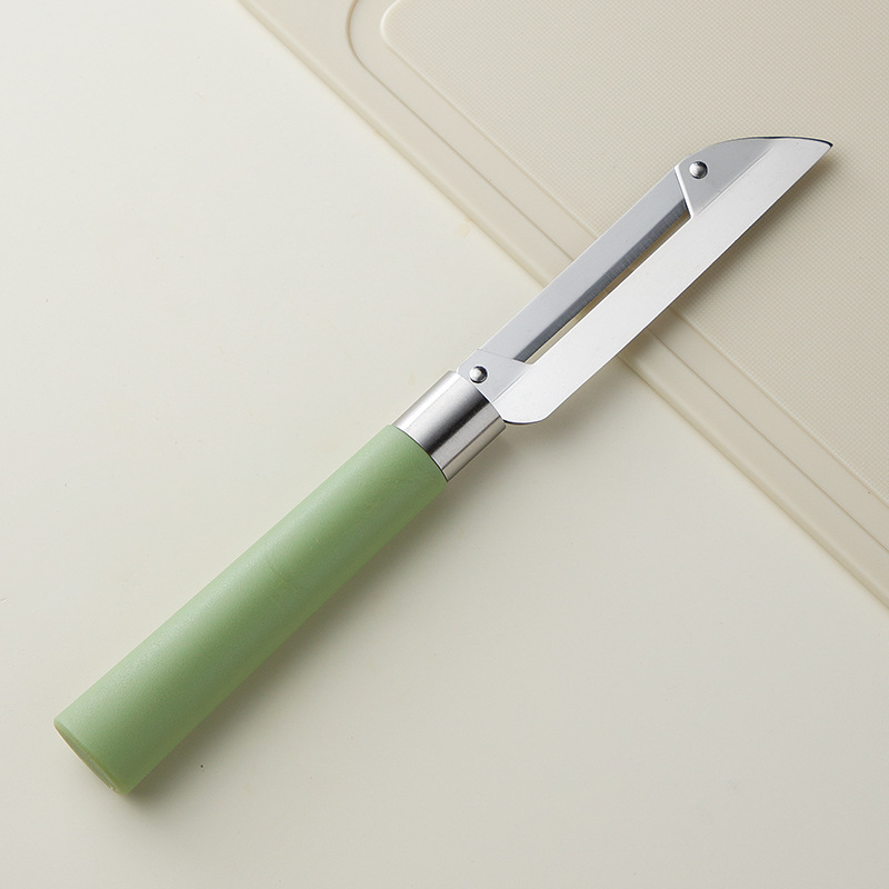 Cuchillo de corte de cocina especial viejo corte de corte de corte de acero inoxidable multifuncional cuchillo de raspado de frutas y verduras corte cuchillo de caña de fruta