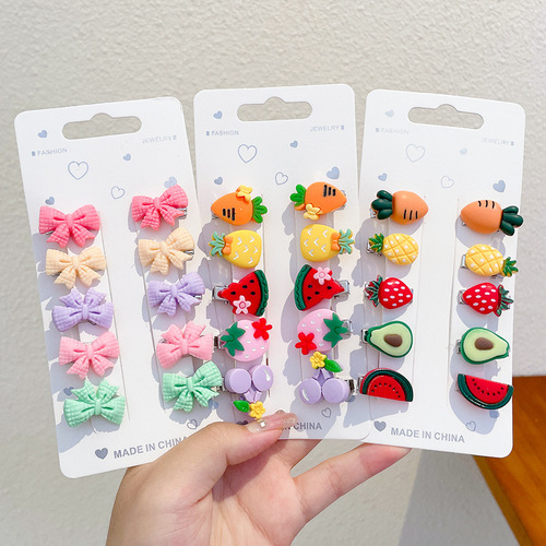 Cute and super cute baby mini hair clip for girls, bangs clip, baby hair clip that does not hurt hair, hair clip, hair clip for children