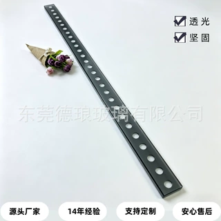 户外线条灯玻璃 外墙照明广告亮化洗墙灯具玻璃 线型灯钢化玻璃