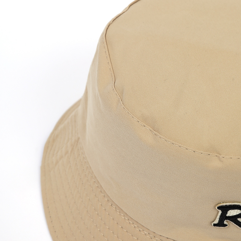 2023 nueva primavera y verano casual sombrero de pescador letras lisas protección solar sombrero para el sol