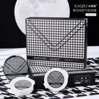 Новая воздушная подушка Kaqili's Houndstooth, удерживающая макияж, прозрачная и восстанавливающая воздушная подушка для лица BB крем-консилер Увлажняющий Осветляющий цвет кожи водостойкий