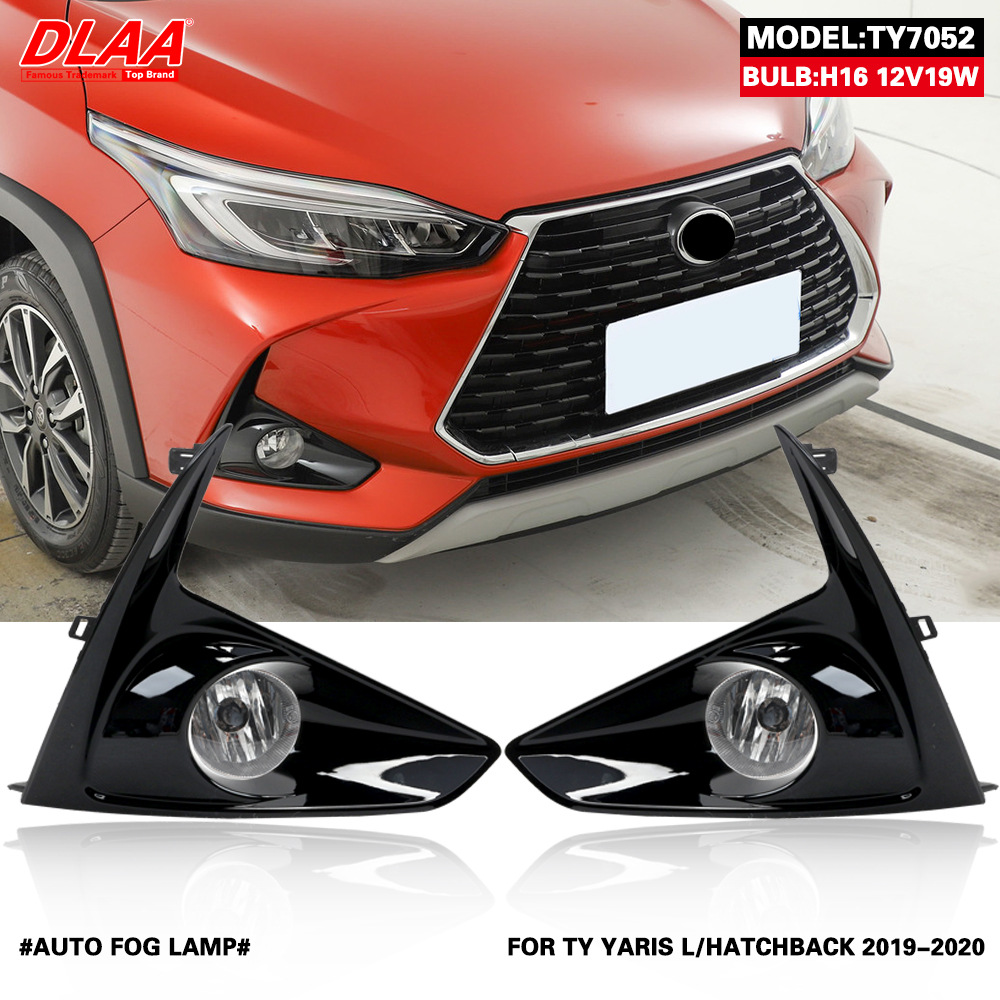 Aplicable a Toyota 19 - 20 años nuevo conjunto de luces de niebla delanteras X luces diarias de barra delantera luz YARIS L