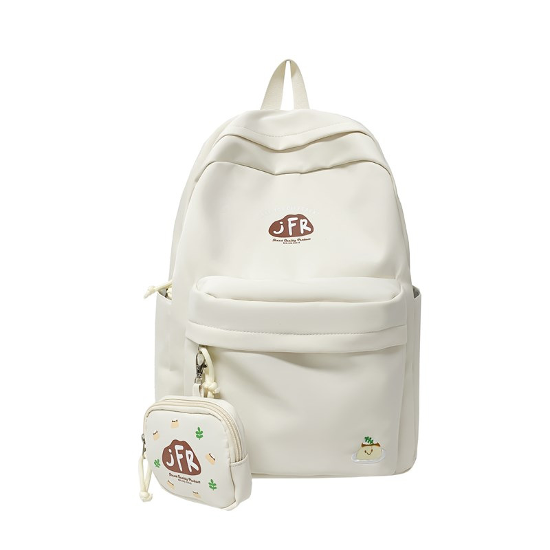 Mochila de estudiante nueva al por mayor transfronteriza Mochila de estudiante de secundaria y preparatoria Mochila de viaje fresca simple y de gran capacidad