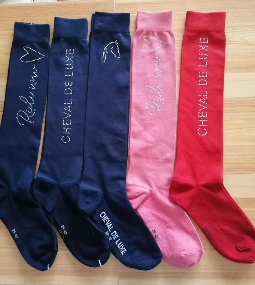 2025d British Equestrian Leg Warmers Mid-Calf Knight Unisex Thin Golf Socks Towel Bottom_voghion.com