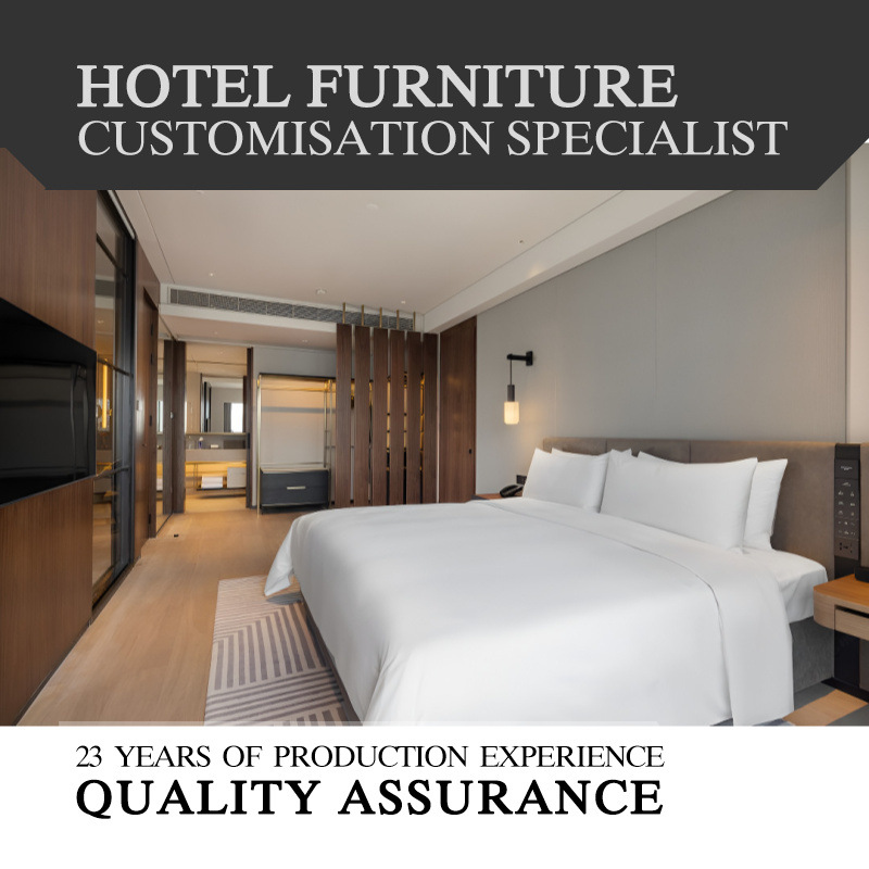 Customized Processing of Modern Complete Set of Simple Club Hotel Standard Rooms Hotel Whole House Furniture Box B&B Suite Guest Rooms