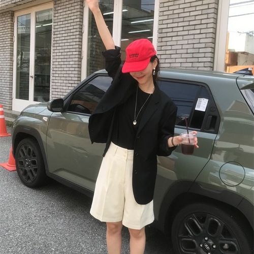 ins blogger's Korean minimalist saddle bag pendant necklace for women high-end style cool sweater chain 