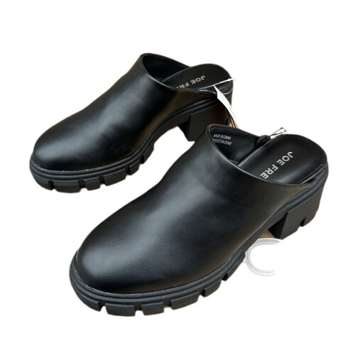 Spring and autumn new style outer wear thick heels and thick soles, Baotou half slippers, large size women's shoes wholesale