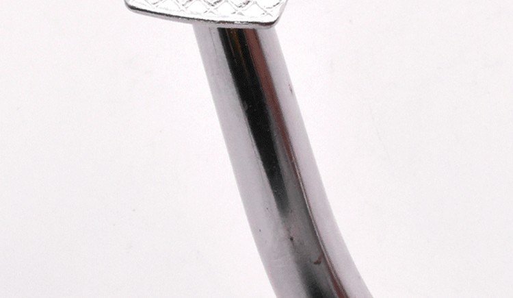 Motorcycle Brake Pedal Drill Leopard Hj125K-A Foot Brake Lever Silver Leopard Brake Lever Brake Step Lever Brake Plate