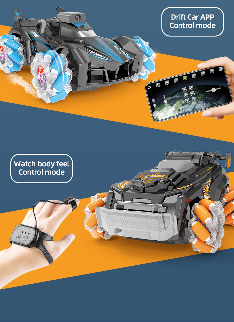 Cross-border new product 2.4G high-speed remote control car with camera off-road electric car drift boy toy racing factory_voghion.com