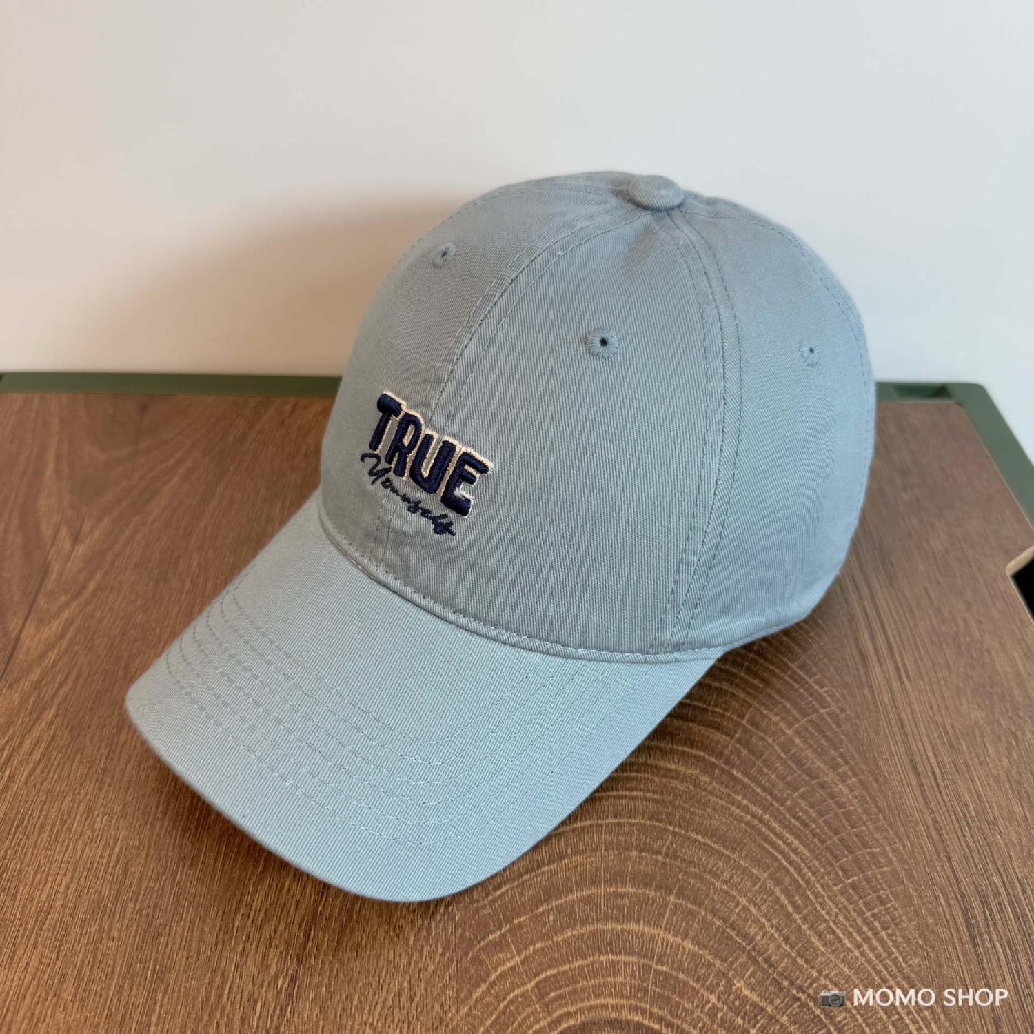 Primavera y verano, nuevo sombrero de mujer, gorra de lengua ancha, cara pequeña, marca de moda coreana, gorra de béisbol bordada verdadera para hombre