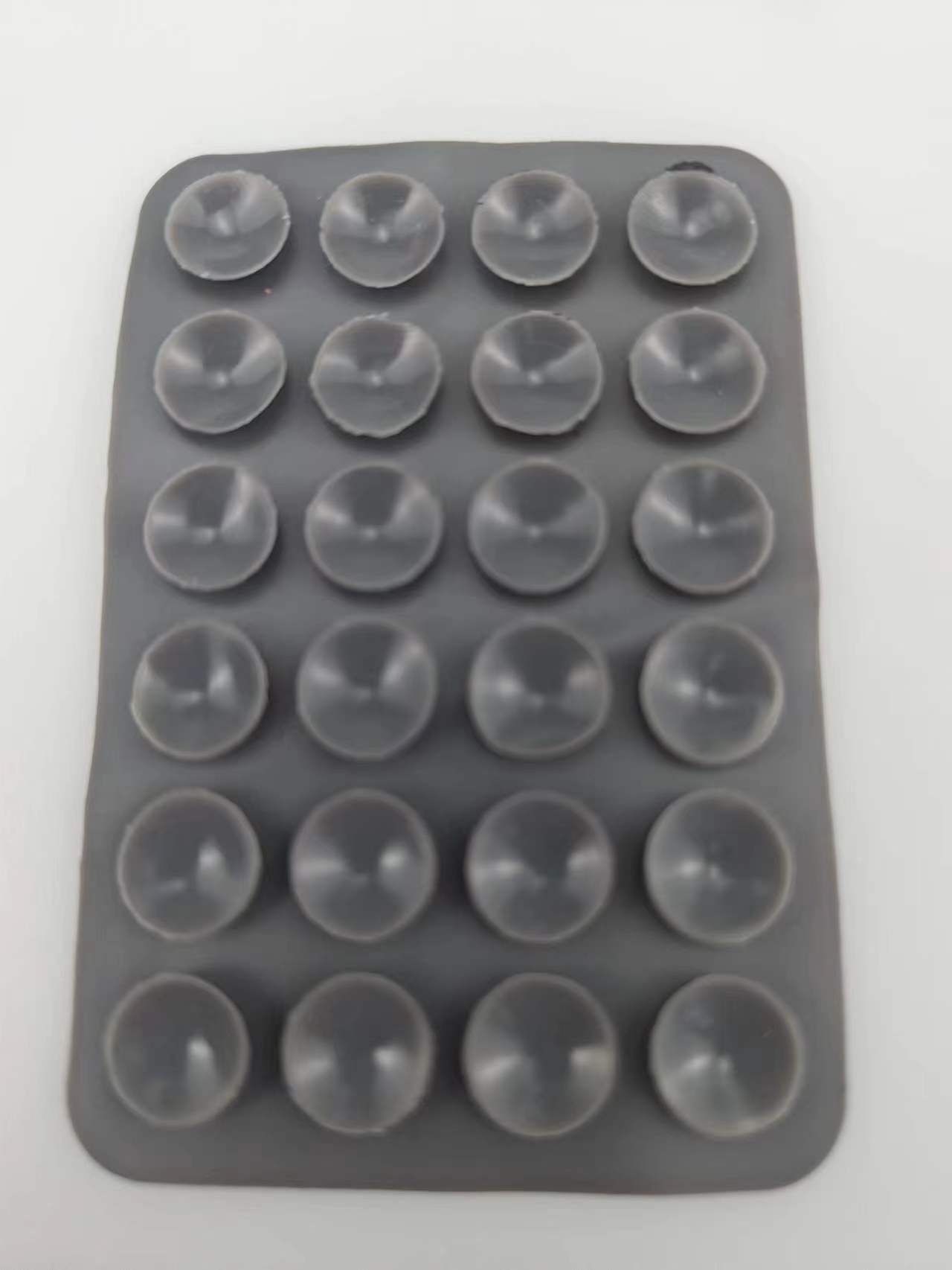 Suministro directo de fábrica de ventosa de silicona ventosa de teléfono móvil ventosa cuadrada ventosa de 24 granos ventosa de soporte para teléfono móvil ventosa de silicona de doble cara