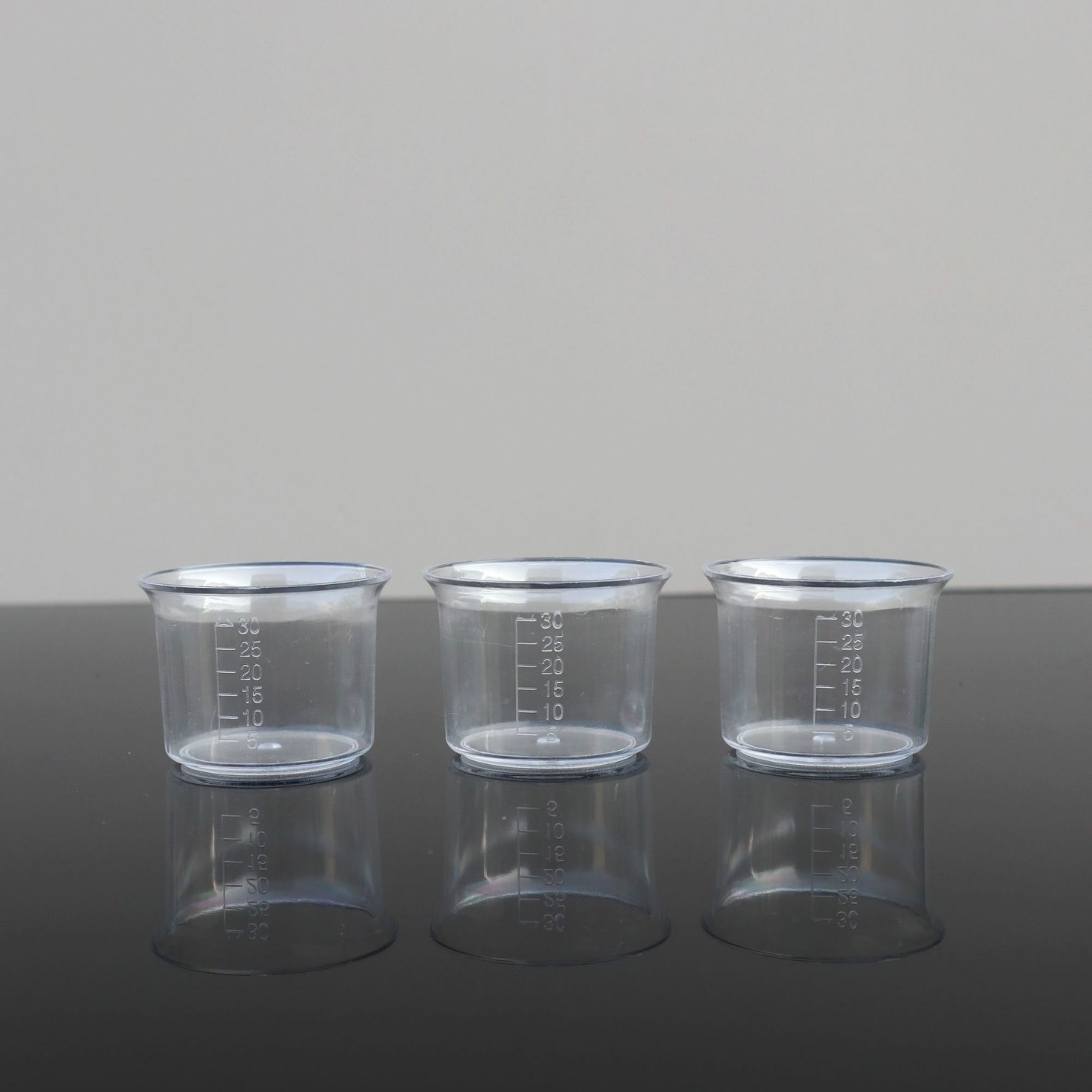 高透明液体塑料一次性口服药杯PS PP喇叭口刻度量杯糖浆杯子 推荐