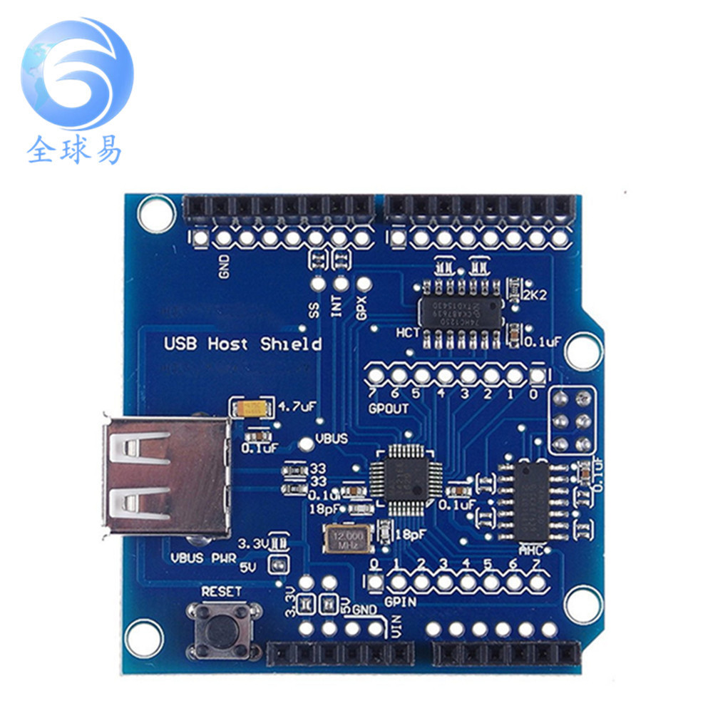 USB Host Shield 兼容Google Android ADK 支持UNO